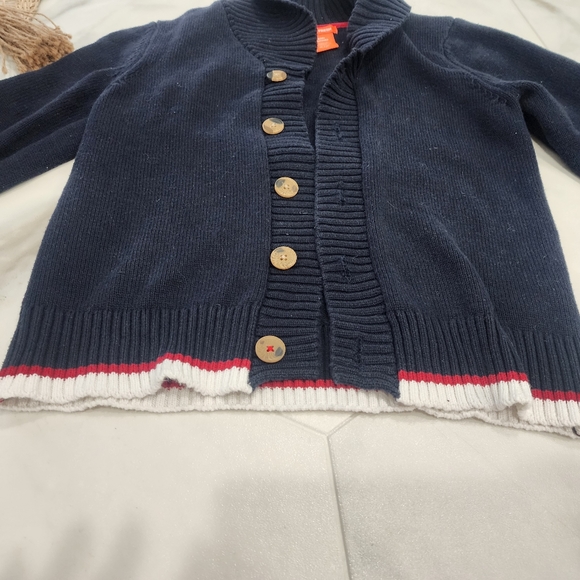 [ JOE FRESH] boys size Medium,( 7-8) long sleeve button down cardigan jacket. - Picture 4 of 16